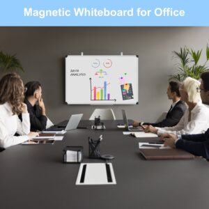 AGCAN Large Whiteboard 35" x 23" Dry Erase Board for Office Wall Magnetic Marker Board 3'x2' Big White Board - Image 7