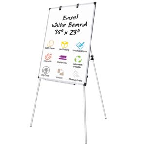 AGCAN Large Whiteboard 35" x 23" Dry Erase Board for Office Wall Magnetic Marker Board 3'x2' Big White Board - Image 8