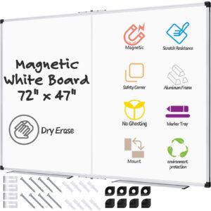 AGCAN Large Whiteboard 35" x 23" Dry Erase Board for Office Wall Magnetic Marker Board 3'x2' Big White Board - Image 16