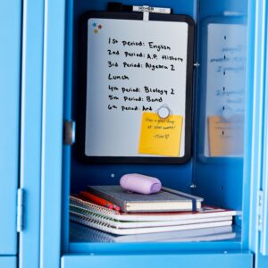 Pen+Gear Magnetic Dry Erase Board with Plastic Black Frame, Assembled Product Dimension 8.5" x 11" x 0.6" - Image 2