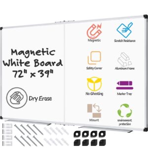 AGCAN Large Whiteboard 35" x 23" Dry Erase Board for Office Wall Magnetic Marker Board 3'x2' Big White Board - Image 27