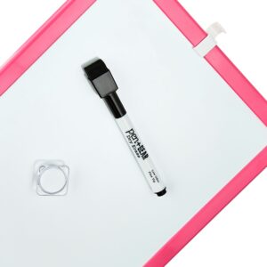 Pen+Gear Magnetic Dry Erase Board with Plastic Black Frame, Assembled Product Dimension 8.5" x 11" x 0.6" - Image 8
