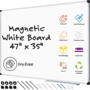 AGCAN Large Whiteboard 35" x 23" Dry Erase Board for Office Wall Magnetic Marker Board 3'x2' Big White Board - Image 34