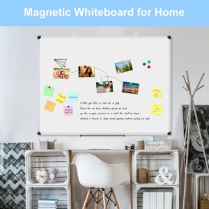 AGCAN Large Whiteboard 35" x 23" Dry Erase Board for Office Wall Magnetic Marker Board 3'x2' Big White Board - Image 35