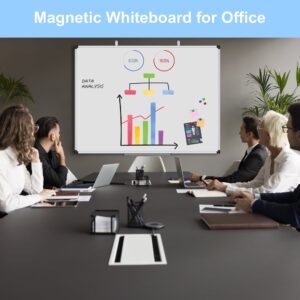 AGCAN Large Whiteboard 35" x 23" Dry Erase Board for Office Wall Magnetic Marker Board 3'x2' Big White Board - Image 37