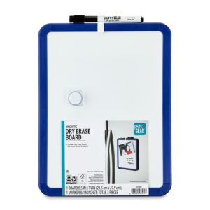 Pen+Gear Magnetic Dry Erase Board with Plastic Black Frame, Assembled Product Dimension 8.5" x 11" x 0.6" - Image 11