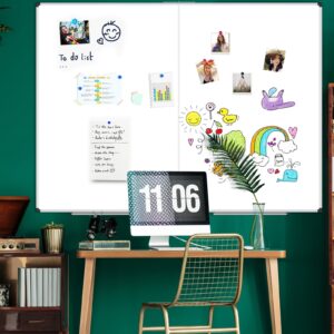 AGCAN Large Whiteboard 35" x 23" Dry Erase Board for Office Wall Magnetic Marker Board 3'x2' Big White Board - Image 43