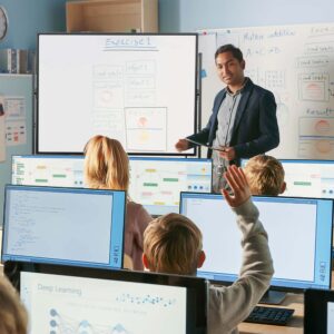 Costway 48''x36'' Mobile Magnetic Double-Sided Reversible Whiteboard Height Adjust - Image 4