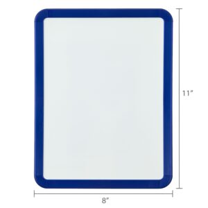 Pen+Gear Magnetic Dry Erase Board with Plastic Black Frame, Assembled Product Dimension 8.5" x 11" x 0.6" - Image 16