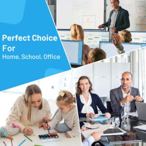 Costway 48''x36'' Mobile Magnetic Double-Sided Reversible Whiteboard Height Adjust - Image 7