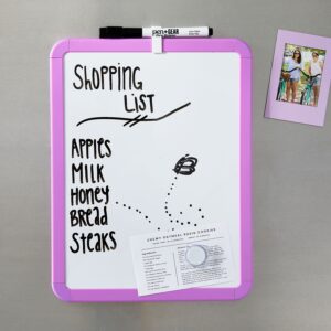 Pen+Gear Magnetic Dry Erase Board with Plastic Black Frame, Assembled Product Dimension 8.5" x 11" x 0.6" - Image 19