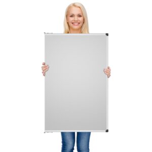 AGCAN Large Whiteboard 35" x 23" Dry Erase Board for Office Wall Magnetic Marker Board 3'x2' Big White Board - Image 56