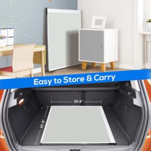 Large Whiteboard for Wall , 72"X48" Maxtek Magnetic White Board Dry Erase 6' x 4' Foldable Wall-Mounted Aluminum Frame for School, Classroom, Office & Home - Image 6