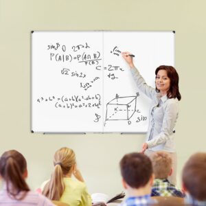 AGCAN Large Whiteboard 35" x 23" Dry Erase Board for Office Wall Magnetic Marker Board 3'x2' Big White Board - Image 58