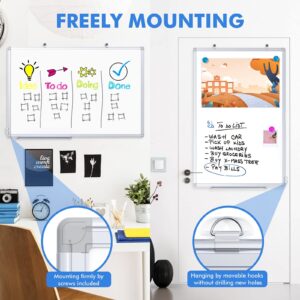 Large Whiteboard for Wall , 72"X48" Maxtek Magnetic White Board Dry Erase 6' x 4' Foldable Wall-Mounted Aluminum Frame for School, Classroom, Office & Home - Image 17