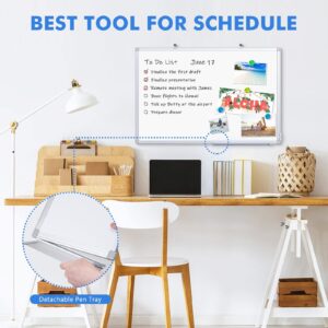 Large Whiteboard for Wall , 72"X48" Maxtek Magnetic White Board Dry Erase 6' x 4' Foldable Wall-Mounted Aluminum Frame for School, Classroom, Office & Home - Image 18