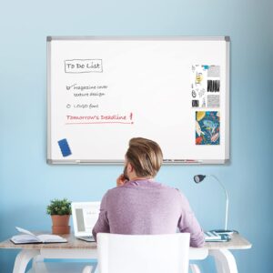 Large Whiteboard for Wall , 72"X48" Maxtek Magnetic White Board Dry Erase 6' x 4' Foldable Wall-Mounted Aluminum Frame for School, Classroom, Office & Home - Image 20