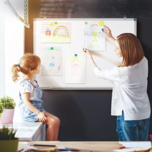 Large Whiteboard for Wall , 72"X48" Maxtek Magnetic White Board Dry Erase 6' x 4' Foldable Wall-Mounted Aluminum Frame for School, Classroom, Office & Home - Image 24