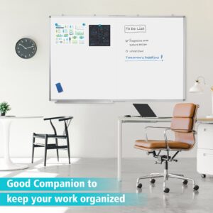 Large Whiteboard for Wall , 72"X48" Maxtek Magnetic White Board Dry Erase 6' x 4' Foldable Wall-Mounted Aluminum Frame for School, Classroom, Office & Home - Image 28