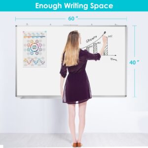 Large Whiteboard for Wall , 72"X48" Maxtek Magnetic White Board Dry Erase 6' x 4' Foldable Wall-Mounted Aluminum Frame for School, Classroom, Office & Home - Image 30