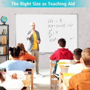 Large Whiteboard for Wall , 72"X48" Maxtek Magnetic White Board Dry Erase 6' x 4' Foldable Wall-Mounted Aluminum Frame for School, Classroom, Office & Home - Image 31