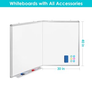 Large Whiteboard for Wall , 72"X48" Maxtek Magnetic White Board Dry Erase 6' x 4' Foldable Wall-Mounted Aluminum Frame for School, Classroom, Office & Home - Image 32