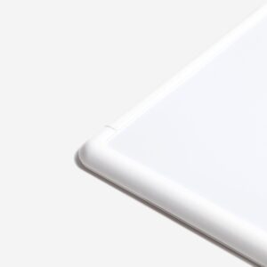 U Brands 8.5" x 11" Contempo Magnetic Dry Erase Whiteboard, White Frame - Image 2