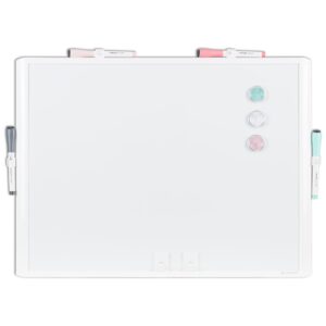 U Brands 17 x 23 in. Dry Erase Whiteboard Value Pack, Assorted Dry Erase Markers, Plastic Frame - Image 2
