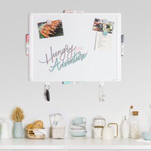 U Brands 17 x 23 in. Dry Erase Whiteboard Value Pack, Assorted Dry Erase Markers, Plastic Frame - Image 5