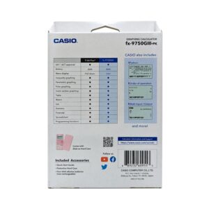 Casio FX-9750Glll-PK Graphing Calculator, Natural Textbook Display, Pink - Image 3