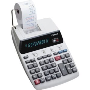 Canon P170-DH-3 Business Printing Calculator 12-Digit LCD, White - Image 2