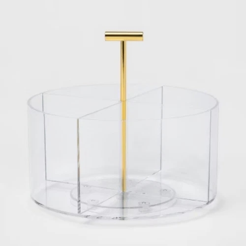 Acrylic Round Desktop Organizer – Threshold™