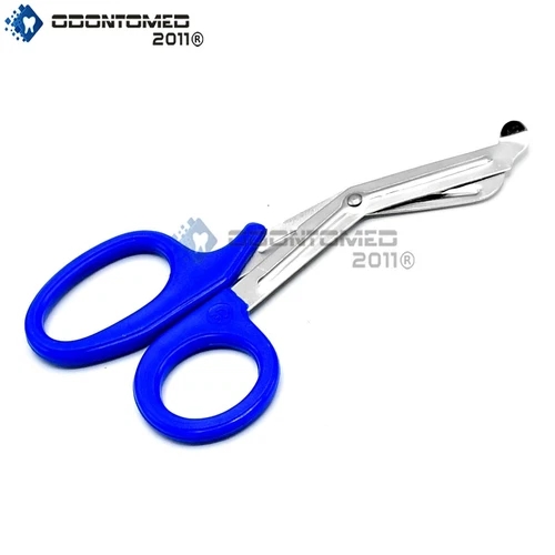 Blue Utility Scissors 5.5″ Multi-Purpose Diy Ems Emt Universal Shears Tools