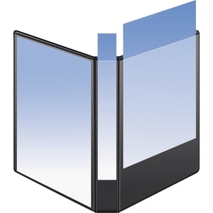 Business Source, BSN09956, Round-ring View Binder, 1 Each, Black