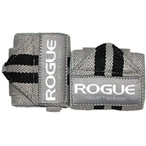 Rogue Fitness Wrist Wraps (Gray, 12″)